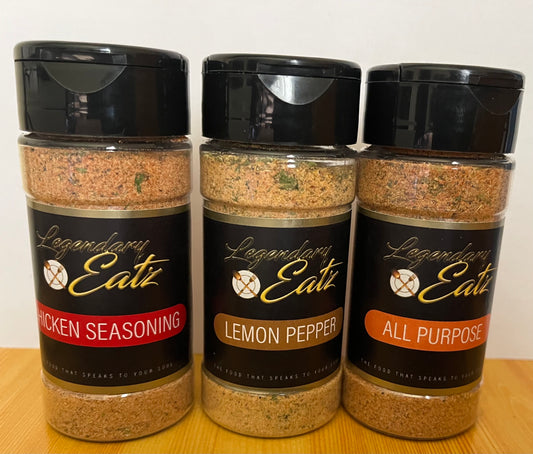 Best Seller: Legendary Eatz  Seasoning Bundle (Save $2)